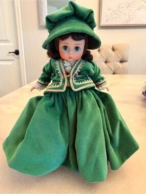 Green Vintage Scarlett “Gone With The Wind” Madame Alexander Doll